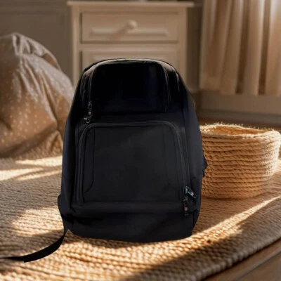 Victorinox 瑞士军队黑色笔记本电脑学校旅行背包(约 14 x 18 x 7) — 第 1/4 张图片