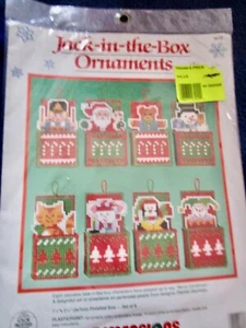 Dimensiones JACK-IN-THE-BOX Kit de Adornos de Navidad Hace 8 (U3CL) - Imagen 1 de 5