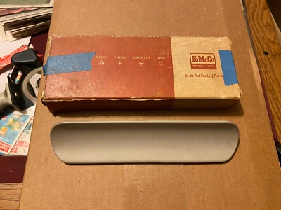 NOS 1960 1961 1962 Ford Galaxie Radio Block Off Plate - Image 1 of 3