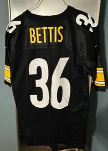 Jerome Bettis Pittsburgh Steelers jersey Size Large Nike black - Picture 1 of 4