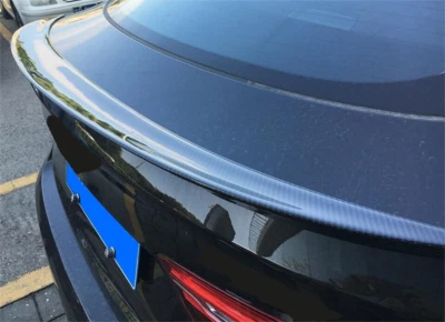 Alerón trasero estilo fábrica para BMW X6 F16 PU ABS fibra de carbono 2015-2018 Foto 1 de 4