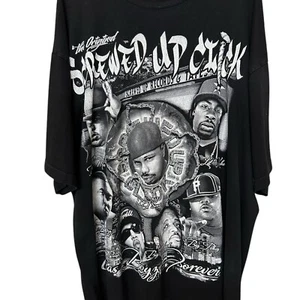 Vintage DJ Screw RIP Memorial Screwed Up Click Houston Rap Tee Shirt 3XL big - Picture 1 of 4