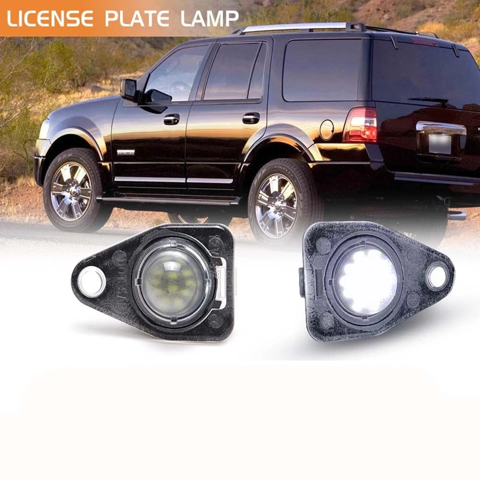 For Ford Expedition Freestar Freestyle Lincoln Mercury Led License Plate Lights Foto 1 de 4
