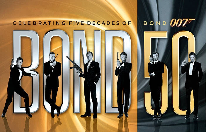 Bond 50: Celebrating Five Decades of Bond 007 (Blu-ray Disc, 2013, 23-Disc Set, With Skyfall)