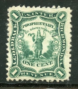 RO96b, A.  Goldback. Match Co. revenue stamp. - Picture 1 of 2