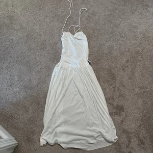 Abito midi donna taglia small Free People Julietta bianco - Foto 1 di 7