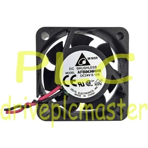 1Pcs Cooling Fan For Delta AFB0424HHB DC24V 0.13A 3.12W 4015 2-wire #dr - Picture 1 of 4