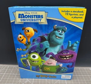 Scarce Disney Pixar Monsters University My Busy Book with 12 Figures and Mat - Picture 1 of 6