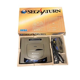 [Operation confirmed] Sega Saturn main unit box with instruction manual Retro