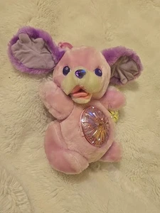 Kenner Secret Keepins Pups Pink & Purple Dog Stuffed Plush 1994 Fast Shipping - Picture 1 of 16