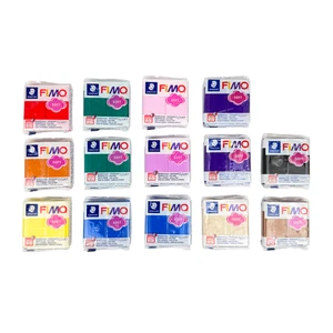 FIMO Soft Polymer Clay | Lot of 14 | 2 oz, Mixed Colors - NEW - Picture 1 of 3