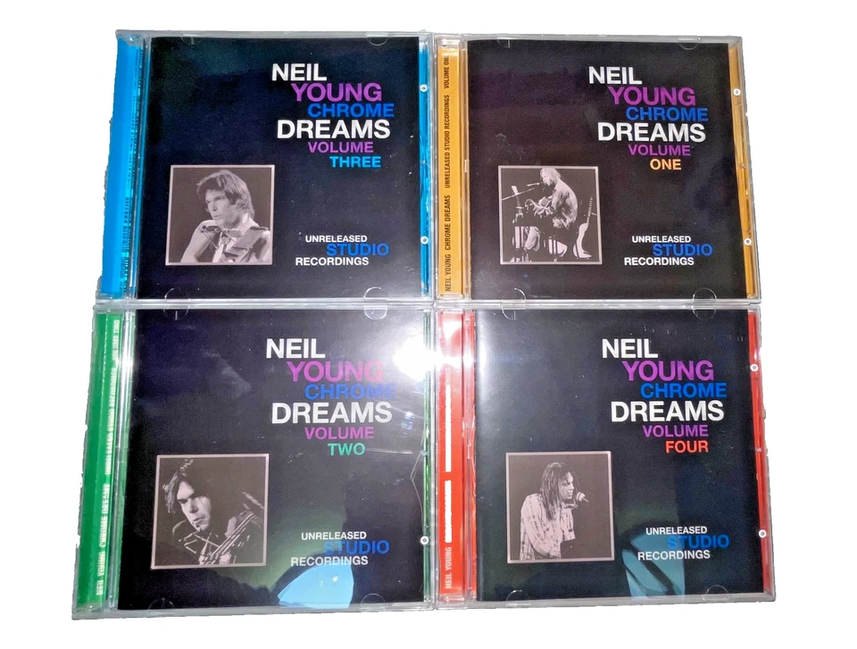 4CD Neil Young 1992-1995 -  Chrome Dreams 1-4 Rare Recordings Neuwertig - Bild 1 von 2