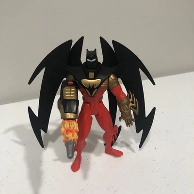 Figura de acción Kenner Legends of Batman Knightquest Batman 1994 alas y lanzador Foto 1 de 4