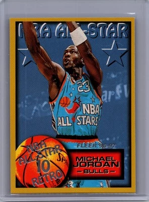1996-97 Fleer European #312 Michael Jordan - Image 1 of 2