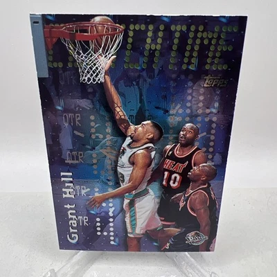 Grant Hill 1997-98 Topps Clutch Time #CT10 - Detroit Pistons Foto 1 de 2