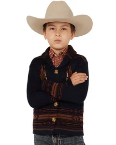 Cotton and Rye Boys' Horse Print Cardigan - CRG511B - Picture 1 of 7