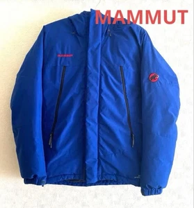 Mammut Ws Winter Field Down Jacket Blue Asian L embroidered logo used - Picture 1 of 12
