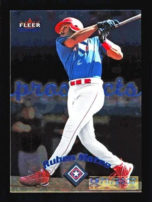 Fleer Mystique #167 Rubén Mateo 2000/Texas Rangers 2000 Foto 1 de 2