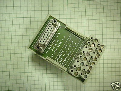 CUTLER HAMMER C383DR15 FEMALE D-SUB CONNECTOR 15 POLE 87.200.2201.3 NEW IN BOX - Image 1 of 1