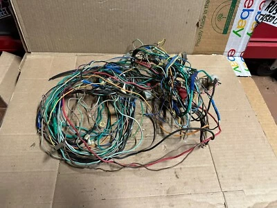 Arnés de cableado principal 82 Honda CB750C DOHC (solo piezas) OEM CB750-33 T01 Foto 1 de 3