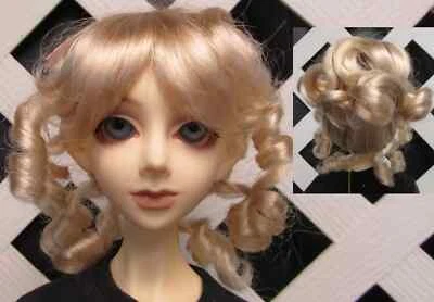 Doll Wig "Coco" Size 8/9 in Light peach blonde - Factory Sample 10% Off - Image 1 of 2