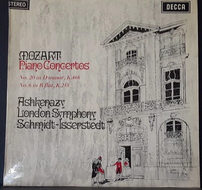 DECCA SXL 6353 ED 1 AUS/UK MOZART - PIANO CONCERTOS ASHKENAZY SCHMIDT-ISSERSTEDT - Image 1 of 3