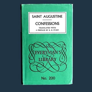 The Confessions of Saint Augustine (1970) Everyman's Library No. 200 UK HC DJ - Picture 1 of 5