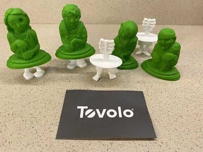 Moldes Tovolo Zombies Ice Pop, silicone flexível, facilmente removível, máquina de lavar louça... - Imagem 1 de 4