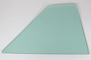 Quarter Glass Green Tint LH 64-65 Skylark Cutlass GTO 2DR Sedan (Post) - Picture 1 of 3