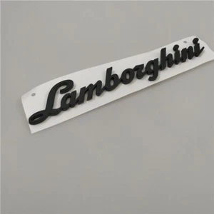 Emblema trasero negro mate Lamborghini Aventador LP700 LP720 LP750 470853742 - Imagen 1 de 4