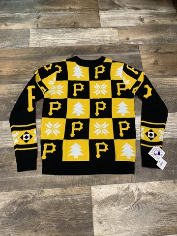 Pittsburgh Pirates Ugly Christmas Sweater Size Medium Cover
