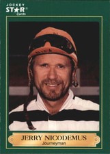 1991 Horse Star Jockey #150 Jerry Nicodemus