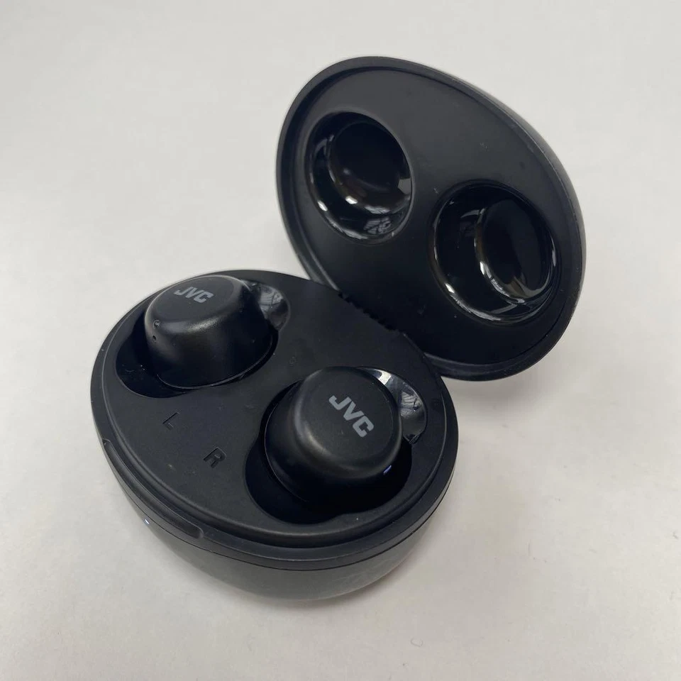 JVC HA-A5T Mini True Wireless Stereo Headphones Bluetooth Ver 5.1 Earbuds Black - Image 1 of 3