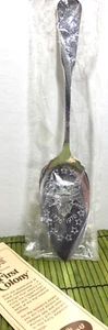 1881 Rogers Oneida Silverplate Bicentennial Commemorative Dessert Server SEALED - Picture 1 of 5