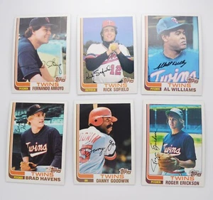1982 Topps Texas Rangers MLB Baseball Trading Cards - Your Choice - Picture 1 of 31