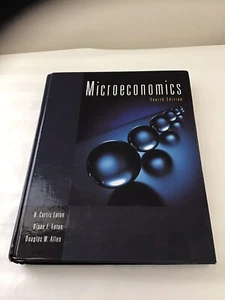 Microeconomics Fourth Edition ,Eaton,Eaton,Allen Hard Cover - Picture 1 of 6