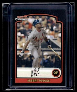 2003 Bowman Chrome Refractor #24 Albert Pujols Cardinals - Picture 1 of 2