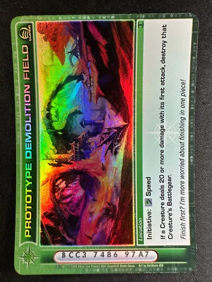 Chaotic Prototype Demolition Field 96/100 TOTT 1st Ed Super Rare Location NM/LP - Image 1 of 2