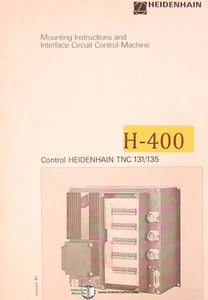 Heidenhain TNC 131 y TNC 135, máquina de control de circuitos, manual de montaje y programa - Imagen 1 de 4