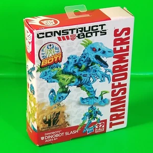 Transformers Construct Bots DINO BOT SLASH Figure NIB Hasbro Elite Class E1:04 - Picture 1 of 8