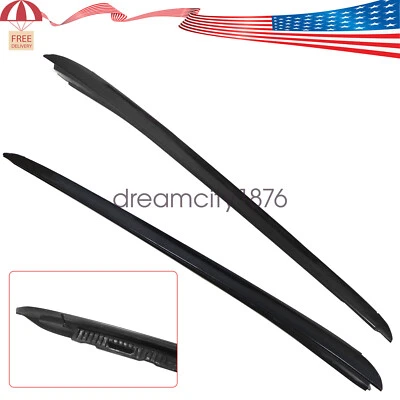 1Pair Front Windshield Molding Trim LH+RH For Acura TSX 2011 2012 2013 2014 NEW - Image 1 of 4