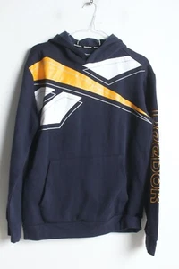 Reebok youth kids Hoodie Jumper - Blue - Age 15 16 Years (VQ6) - Picture 1 of 3