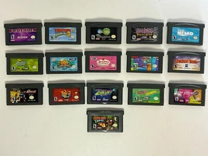 Nintendo Game Boy Advance Games You Choose *Cartridges ONLY All Tested - Picture 1 of 2