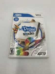 uDraw Studio (uDraw Game Tablet) Disc, Case, Instructions Only Nintendo Wii #T - Picture 1 of 3