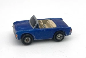 Vintage Micro Machines Galoob 1988 '65 LINCOLN CONTINENTAL CONVERTIBLE Blue - Picture 1 of 6