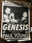 Rare Genesis Invisible Touch Tour Concert Poster 1987 Rotterdam- Very Large Size