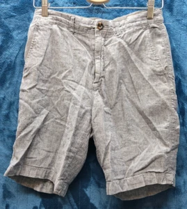 Goodfellow & Co Men's Light Blue Linen Shorts - Picture 1 of 7