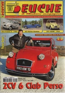DEUCHE & MEHARI MAGAZIN 4 CITROEN 2CV AZAM 1964 2CV6 CLUB 1983 2CV BURTON ROADS - Bild 1 von 2