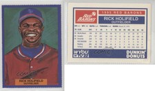 1995 Dunkin' Donuts Scranton/Wilkes-Barre Red Barons Rick Holifield Rookie RC