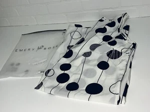 Brand New EMERY ROSE Curve Plus Polka Dot & Striped Print Tank Dress 1XL - Picture 1 of 4